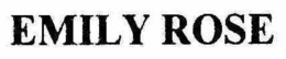 EMILY ROSE trademark