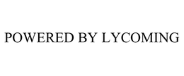 POWERED BY LYCOMING trademark