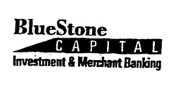 BLUESTONE CAPITAL INVESTMENT & MERCHANT BANKING trademark