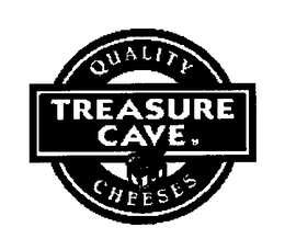 TREASURE CAVE QUALITY CHEESES trademark