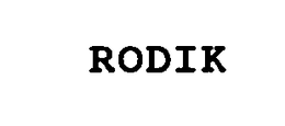 RODIK trademark