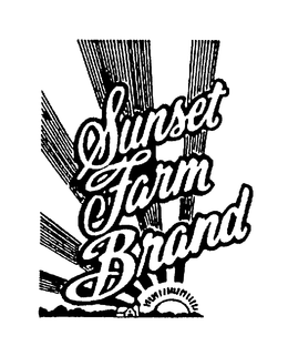 SUNSET FARM BRAND trademark