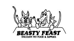 BEASTY FEAST DISCOUNT PET FOOD & SUPPLIES trademark