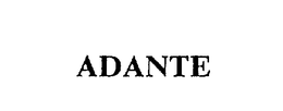 ADANTE trademark