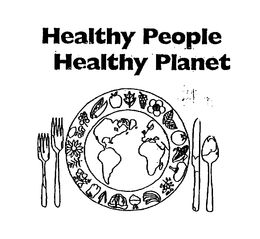 HEALTHY PEOPLE HEALTHY PLANET trademark