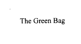 THE GREEN BAG trademark