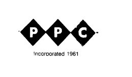 PPC INCORPORATED 1961 trademark