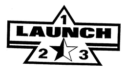 1 2 3 LAUNCH trademark