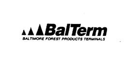 BALTERM BALTIMORE FOREST PRODUCTS TERMINALS trademark