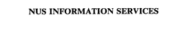 NUS INFORMATION SERVICES trademark