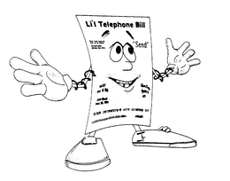 LI'L TELEPHONE BILL trademark