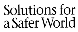 SOLUTIONS FOR A SAFER WORLD trademark
