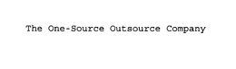 THE ONE-SOURCE OUTSOURCE COMPANY trademark