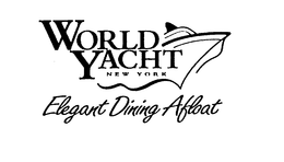 WORLD YACHT NEW YORK ELEGANT DINING AFLOAT trademark