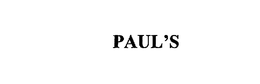 PAUL'S trademark