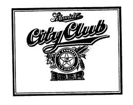 S SCHMIDT'S CITY CLUB SCHMIDT ST. PAUL BEER trademark