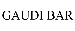 GAUDI BAR trademark