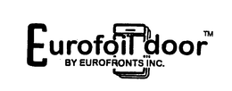 EUROFOIL DOOR BY EUROFRONTS INC. trademark