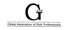 GARP GLOBAL ASSOCIATION OF RISK PROFESSIONALS trademark