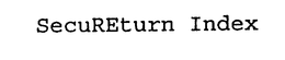 SECURETURN INDEX trademark