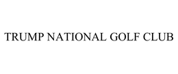 TRUMP NATIONAL GOLF CLUB trademark