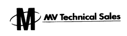 M MV TECHNICAL SALES trademark