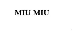 MIU MIU trademark