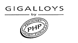GIGALLOYS BY PECHINEY HIGH PURITY PHP trademark