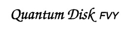 QUANTUM DISK FVY trademark