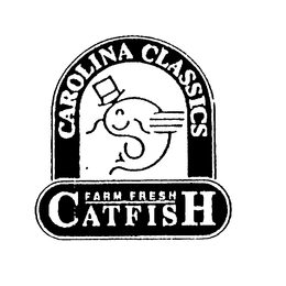 CAROLINA CLASSICS FARM FRESH CATFISH trademark