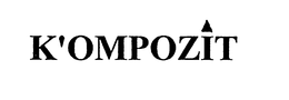 K'OMPOZIT trademark