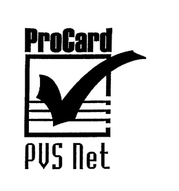 PROCARD PVS NET trademark