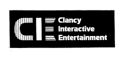 CIE CLANCY INTERACTIVE ENTERTAINMENT trademark