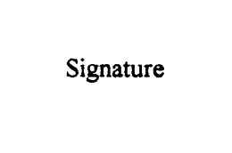 SIGNATURE trademark