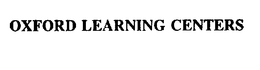 OXFORD LEARNING CENTERS trademark