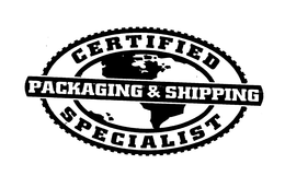 PACKAGING & SHIPPING CERTIFIED SPECIALIST trademark