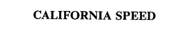 CALIFORNIA SPEED trademark