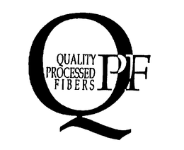 QPF QUALITY PROCESSED FIBERS trademark