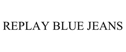 REPLAY BLUE JEANS trademark