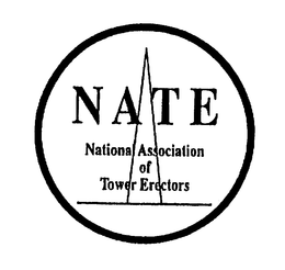 NATE NATIONAL ASSOCIATION OF TOWER ERECTORS trademark