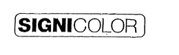 SIGNICOLOR trademark