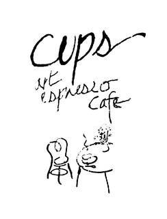 CUPS AN ESPRESSO CAFE trademark