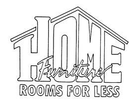 HOME FURNITURE ROOMS FOR LESS trademark