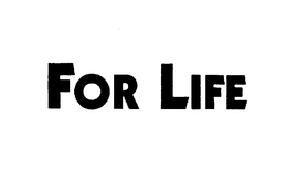 FOR LIFE trademark