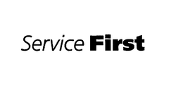 SERVICE FIRST trademark