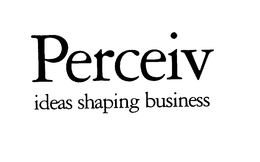 PERCEIV IDEAS SHAPING BUSINESS trademark