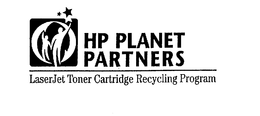 HP PLANET PARTNERS LASERJET TONER CARTRIDGE RECYCLING PROGRAM trademark