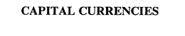 CAPITAL CURRENCIES trademark