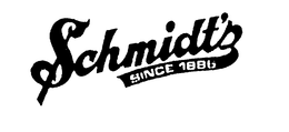 SCHMIDT'S SINCE 1886 trademark
