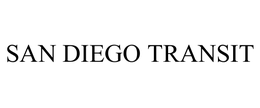 SAN DIEGO TRANSIT trademark